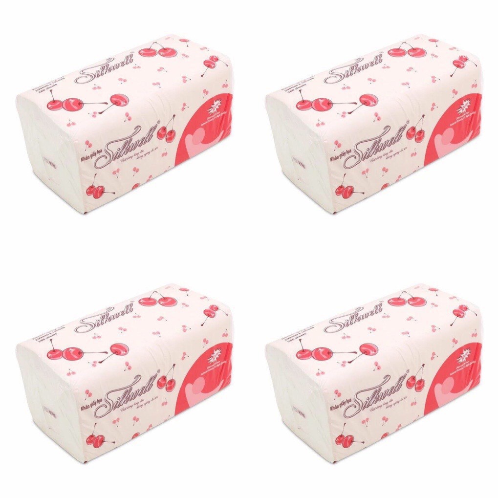 Bịch Giấy Rút Lụa Silkwell 280 Tờ