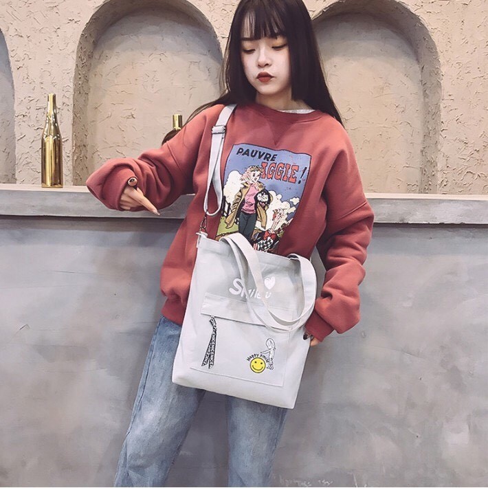 TÚI TOTE VẢI - SMILE