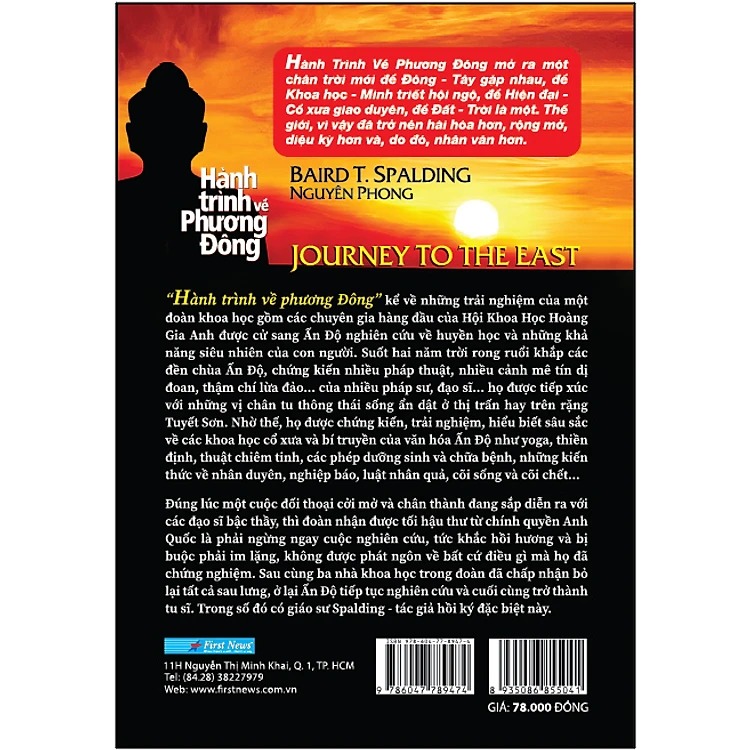 Sách - Hành Trình Về Phương Đông (Khổ Nhỏ) - Freeship Max