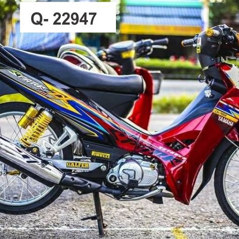 Tem rời Sirius Spark ZX đỏ đen