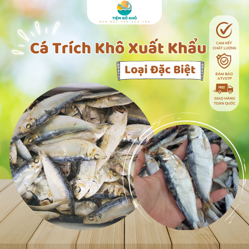 1kg Cá trích khô Đặc sản Phú Yên