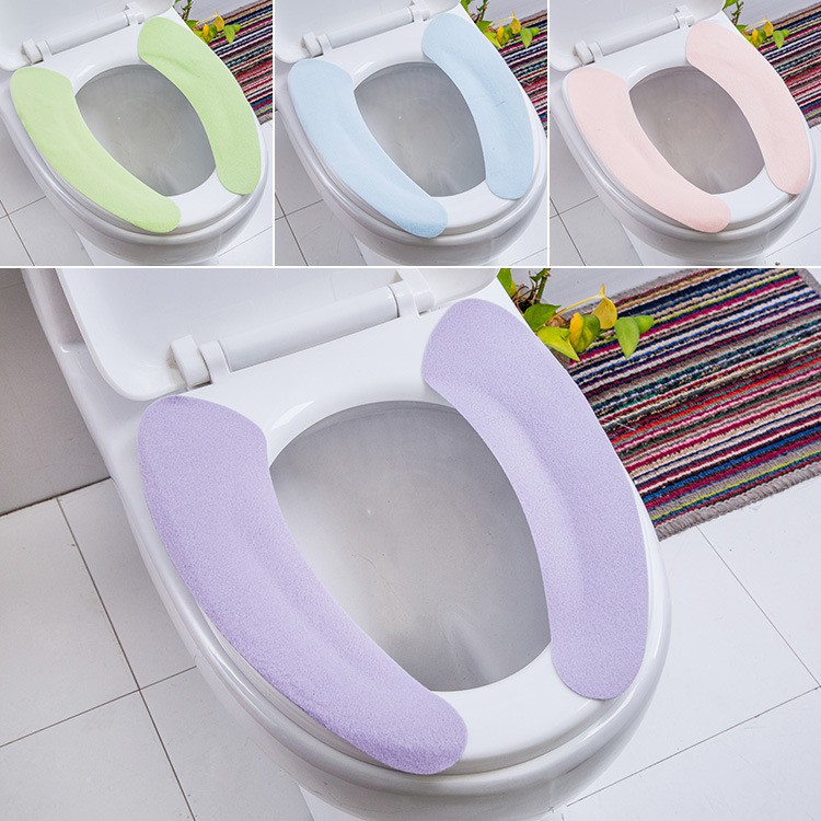 [HCM]Combo 2 miếng lót nỉ bồn cầu