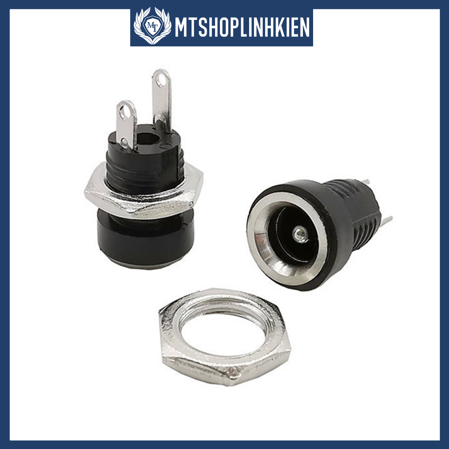 Jack sạc DC-022B chuẩn 5.5mm x 2.1mm