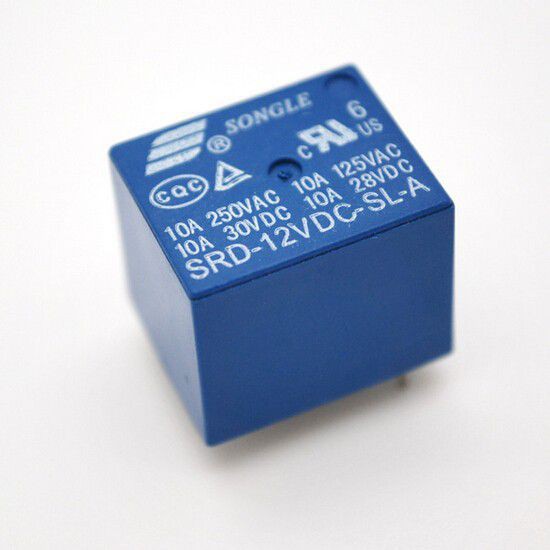 [5 cái] Relay 5V, 12V 10A SONGLE 5 chân (SRD-12VDC-SL-C, SRD-05VDC-SL-C)