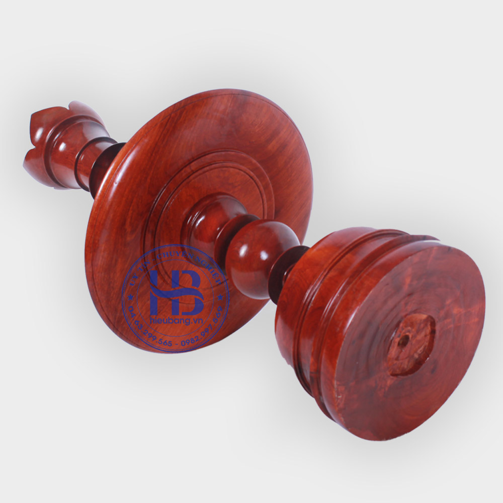 Pair of High Quality Huong Wood Light Stands (2 Pieces) Many Sizes