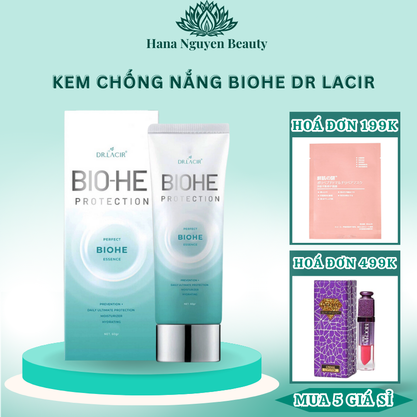 Kem chống nắng sinh học Dr Lacir Bio-he protection 60gram