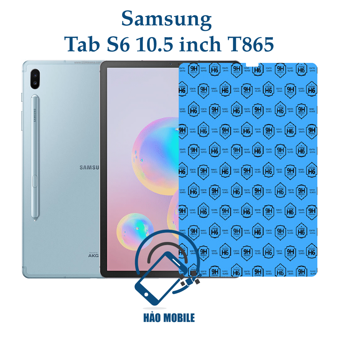 Dán cường lực dẻo nano mặt trước samsung tab s6 10.5 inch t865