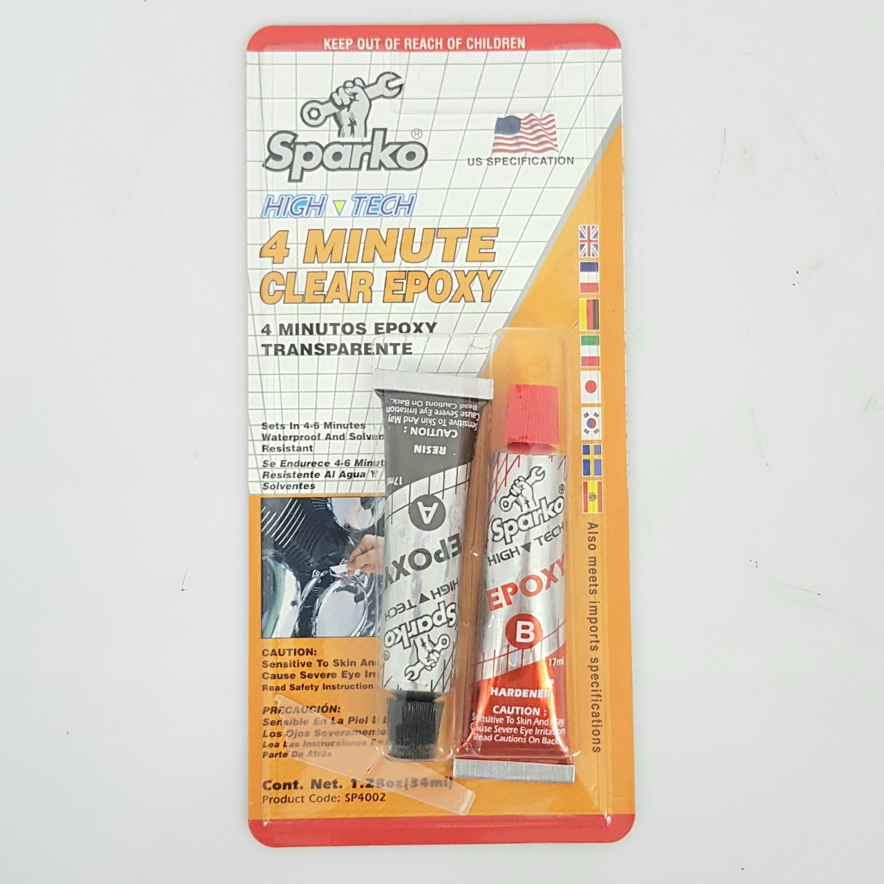 [KEO DÁN ĐA NĂNG] Keo dán đa năng hai thành phần Epoxy A.B 17ml x 2