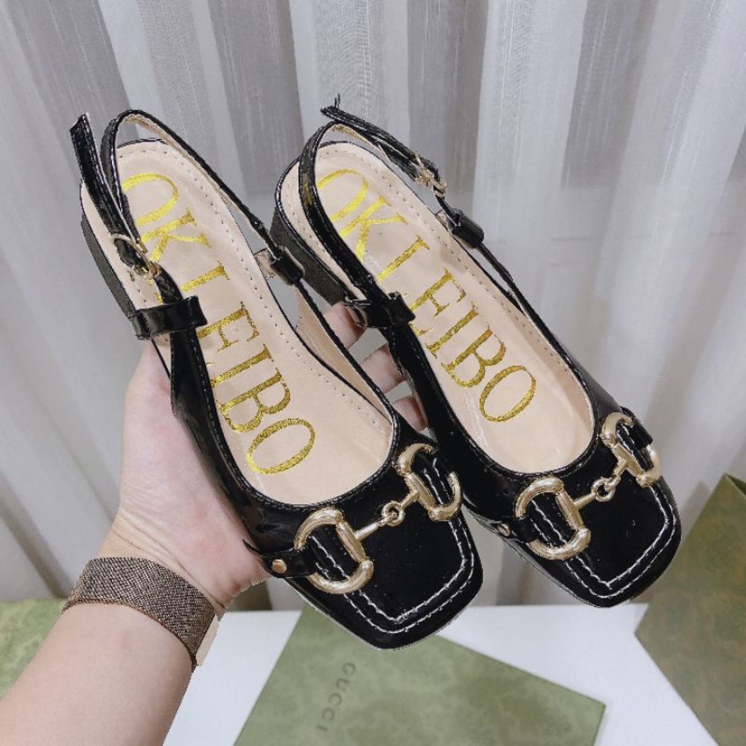Giày cao gót nữ đế 3 phân mẫu mới mã