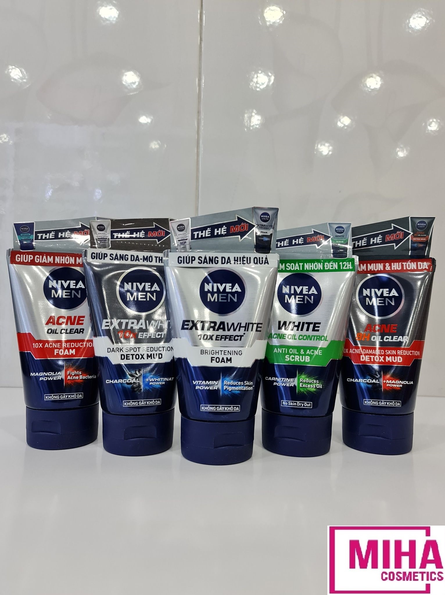 Sữa Rửa Mặt Nam Nivea Men 100g Thái Lan