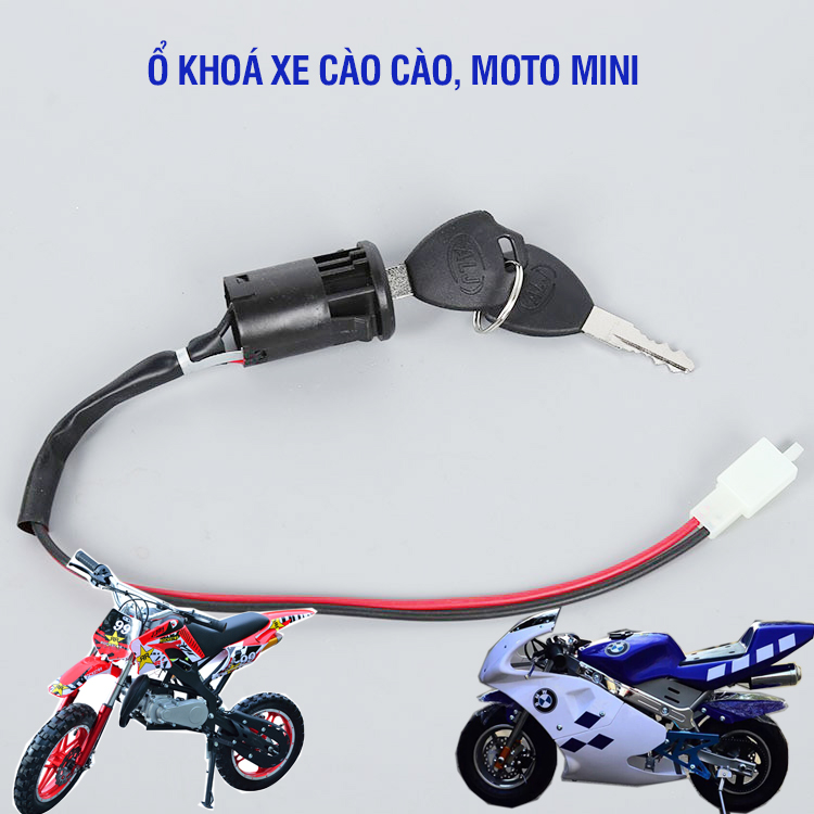 ổ khoá xe cào cào/moto mini 50cc