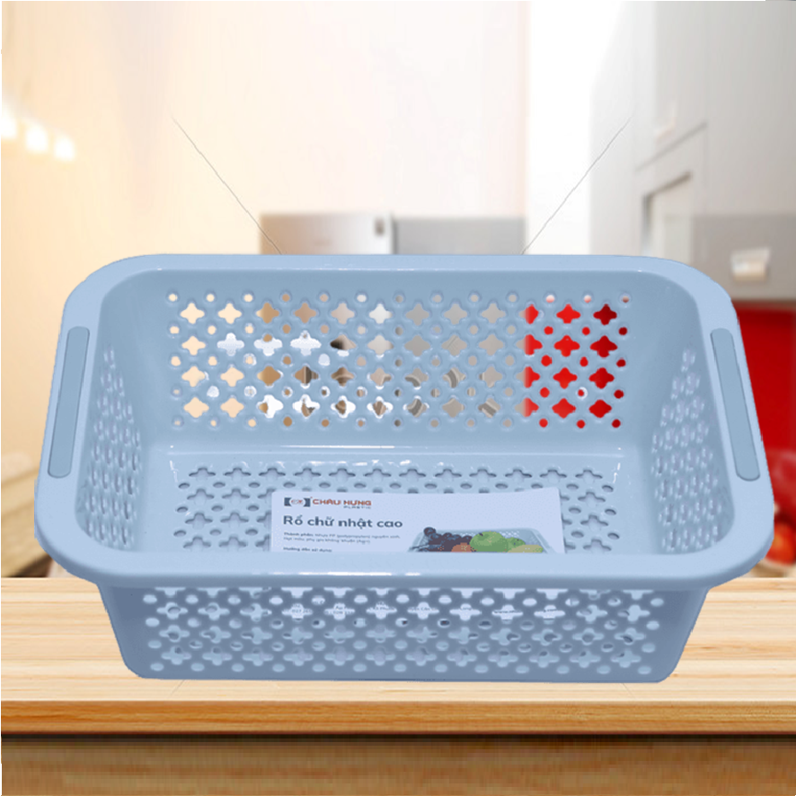 [HCM]Rổ Đựng Đồ Đa Năng Hoạ Tiết Sang Trọng Đựng Đồ Nhà Bếp Bàn Làm Việc Quần Áo..Vô Cũng Tiện Lợi Size 28x 20x9 (cm)