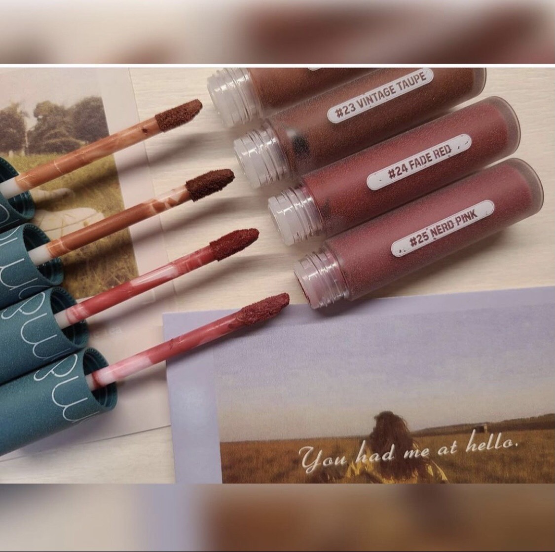 Son kem Romand Zero Velvet Tint