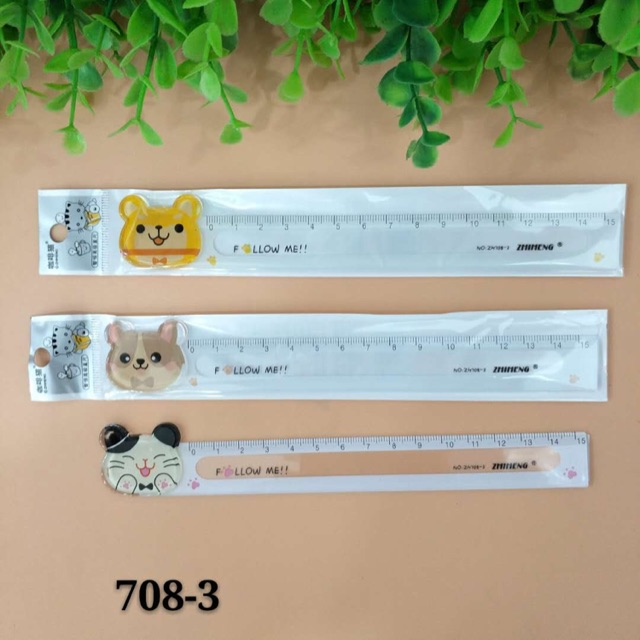1 Cây Thước Kẻ 15Cm 708-3
