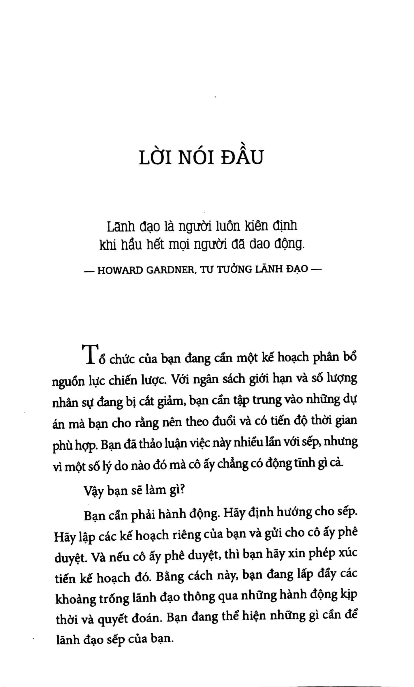 Sách - Dẫn dắt sếp (Tái bản)