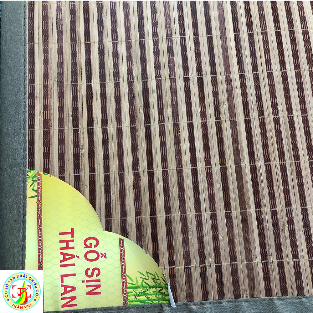 Chiếu Trúc Vân Gỗ Sịn Thái Lan Cao Cấp_Hàng nhập khẩu (CAM KẾT Y HÌNH) (Không p hàng chợ) (Không vỏ gối)