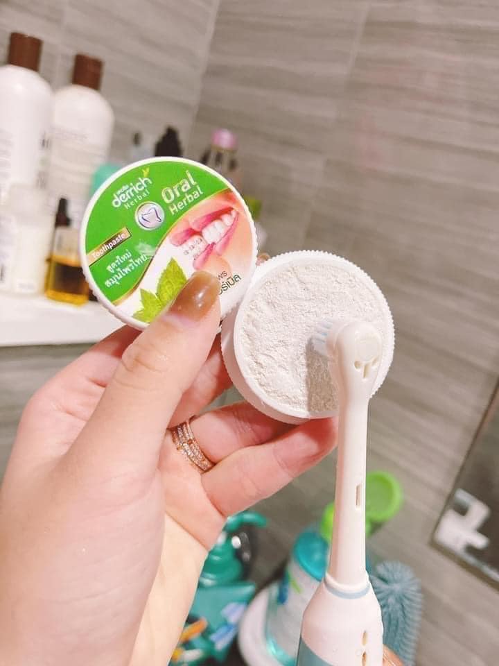 BỘT TRẮNG RĂNG SIÊU CẤP DERRICH X2 THÁI LAN -BẠC HÀ THƠM MIỆNG