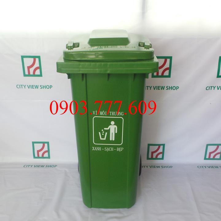 [HCM]Thùng rác nhựa 240 lít
