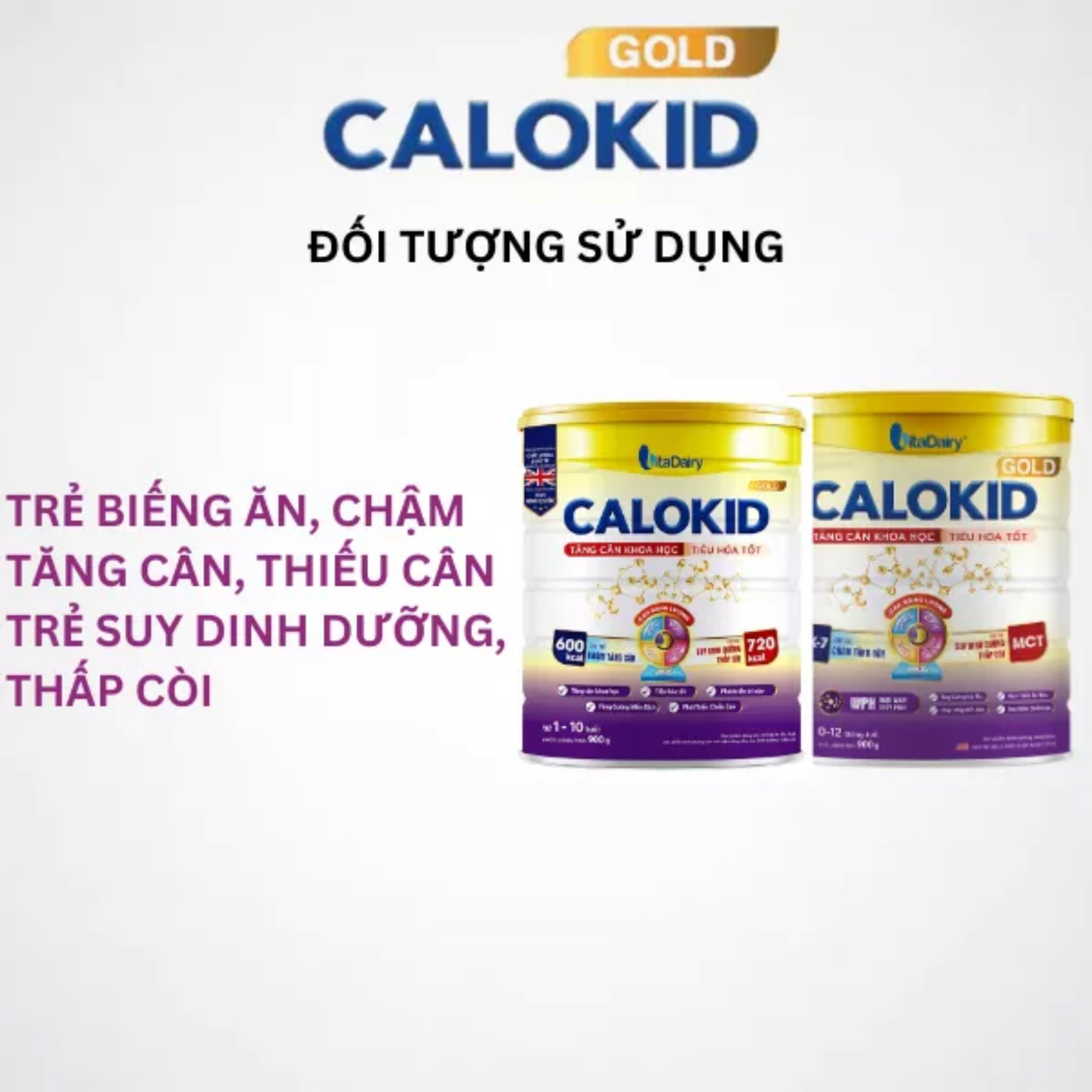 (Quét Mã QR - TL Đổi Quà) COMBO 4 LON Sữa Bột Calokid Gold 0+ 900g.