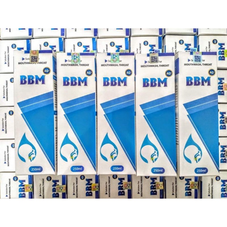 Nước súc miệng Nano Bạc BBM AG+ (Chai 250ml)