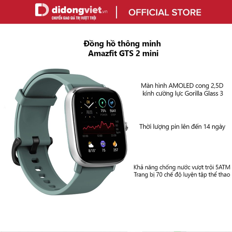 Trên tay Smartwatch Amazfit GTS - chiếc Apple Watch giá rẻ của nhà Xiaomi