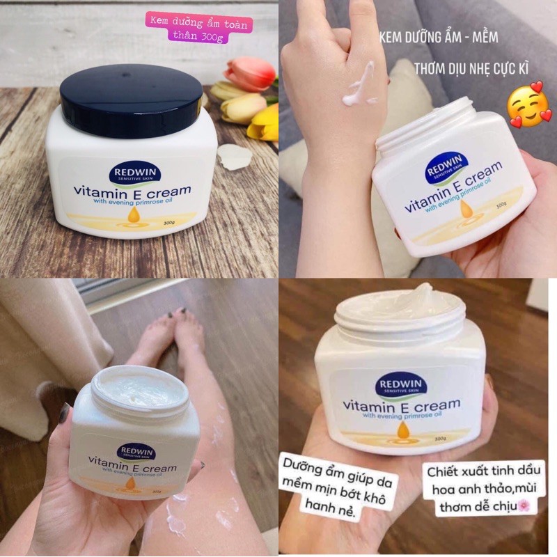 Kem dưỡng vitamin E  Redwin Úc