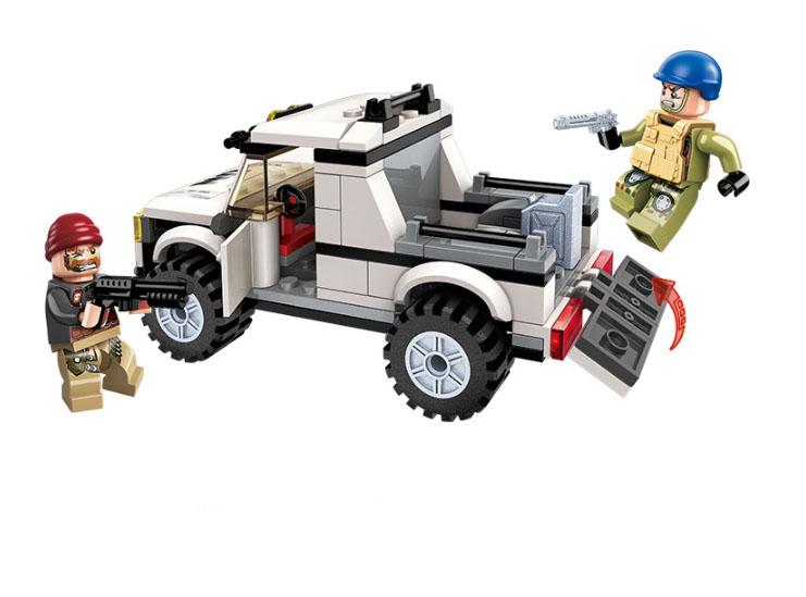 [HCM]bộ lắp ráp xe tải quân đội thiết giáp ( Thunder mission series )
