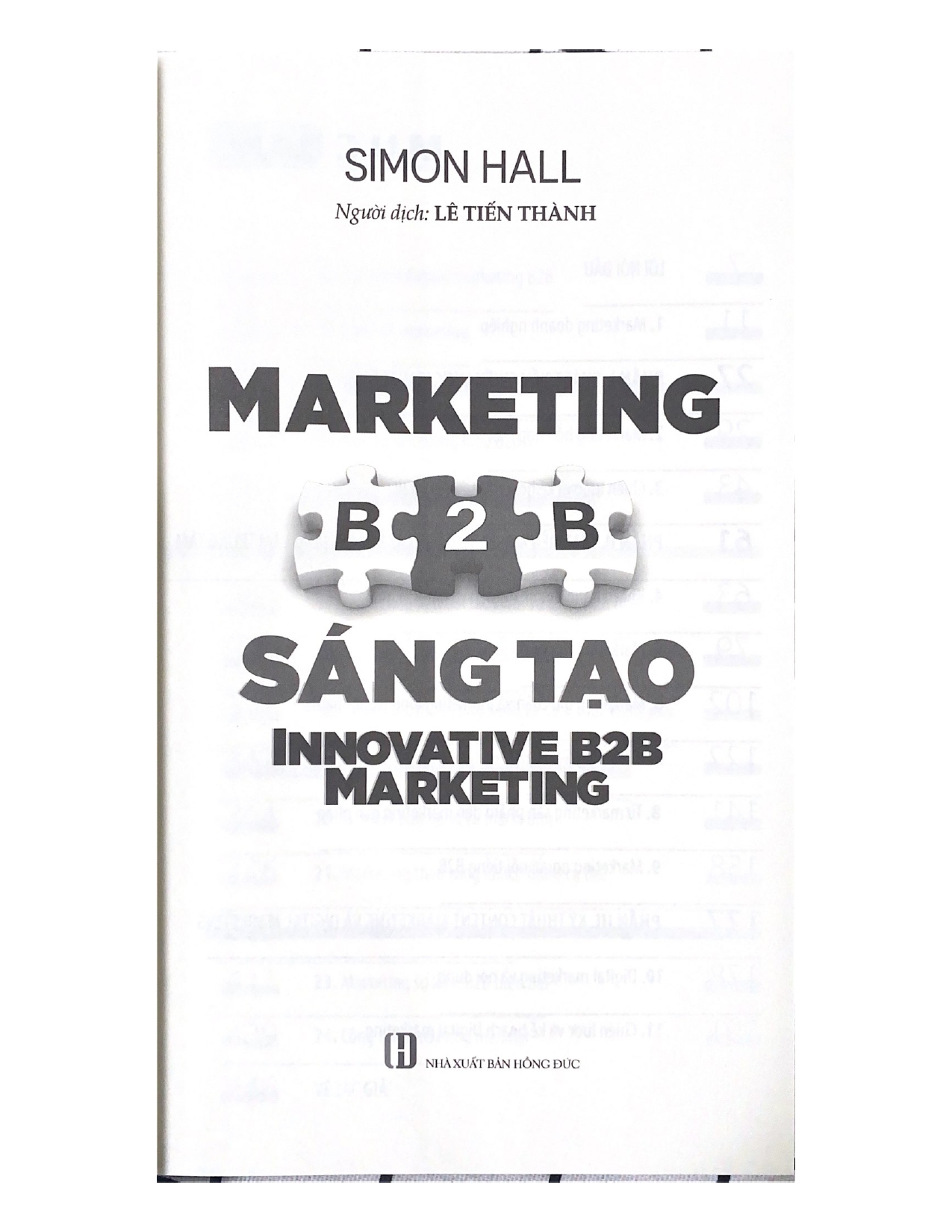 Sách - Marketing B2B Sáng Tạo-Vanlangbooks