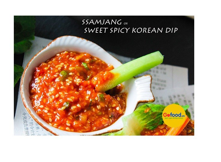 Thương hiệu CJ Hàn Quốc: Tương Trộn Ăn Liền Chấm Thịt (hộp 170g)