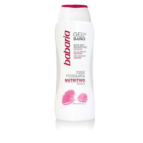 Gel Tắm Babaria Chiết Xuất Hoa Tầm Xuân - Chai 600 ml