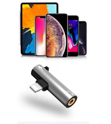 Đầu chuyển đổi Apple Lightning sang 3.5 mm và xạc chuẩn Lightning