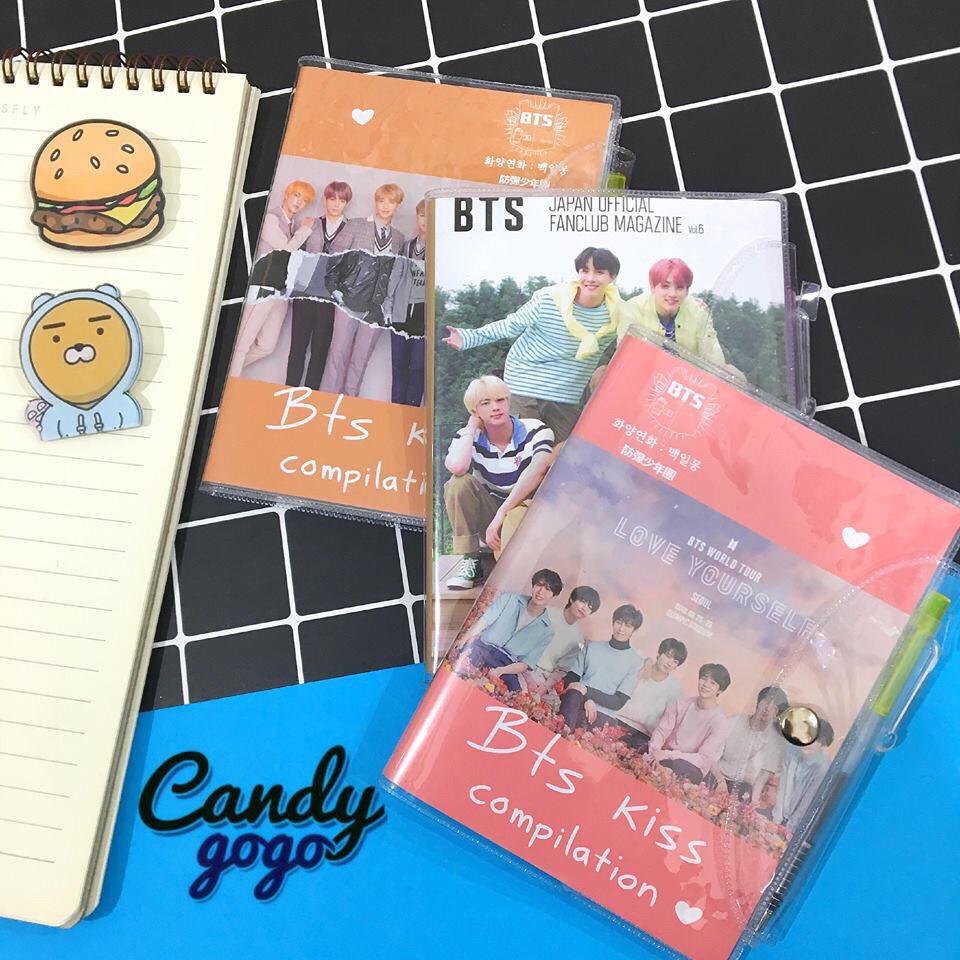 [GIÁ SỈ 7k/Q] 10 Quyển Sổ Tay BTS Kèm Bút