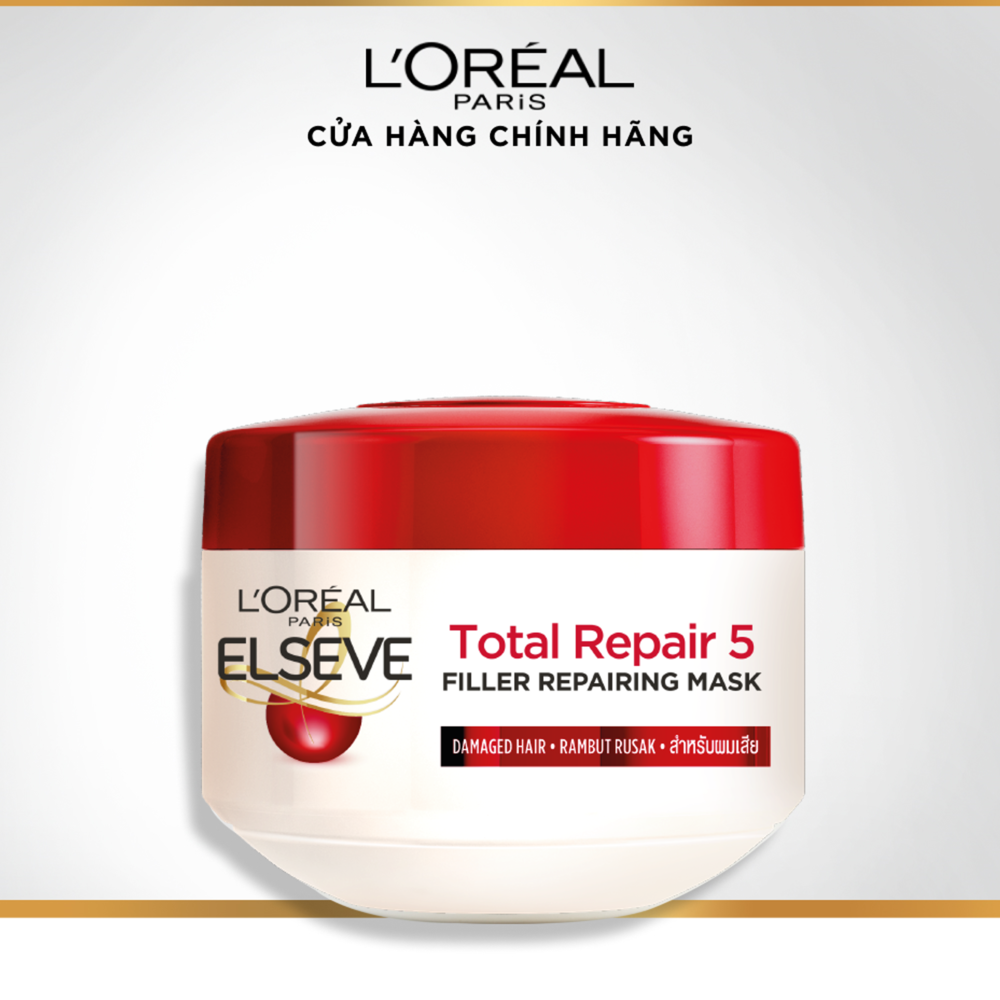 Kem ủ phục hồi tóc L'Oréal Paris Total Repair 5 200ml