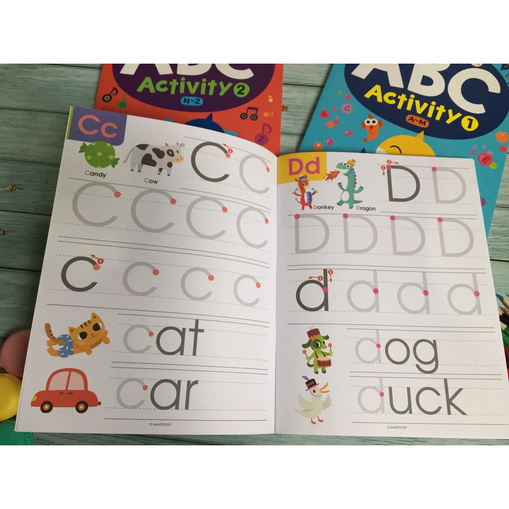 Sách Bảng chữ cái ABC Activity(ABC Writing)