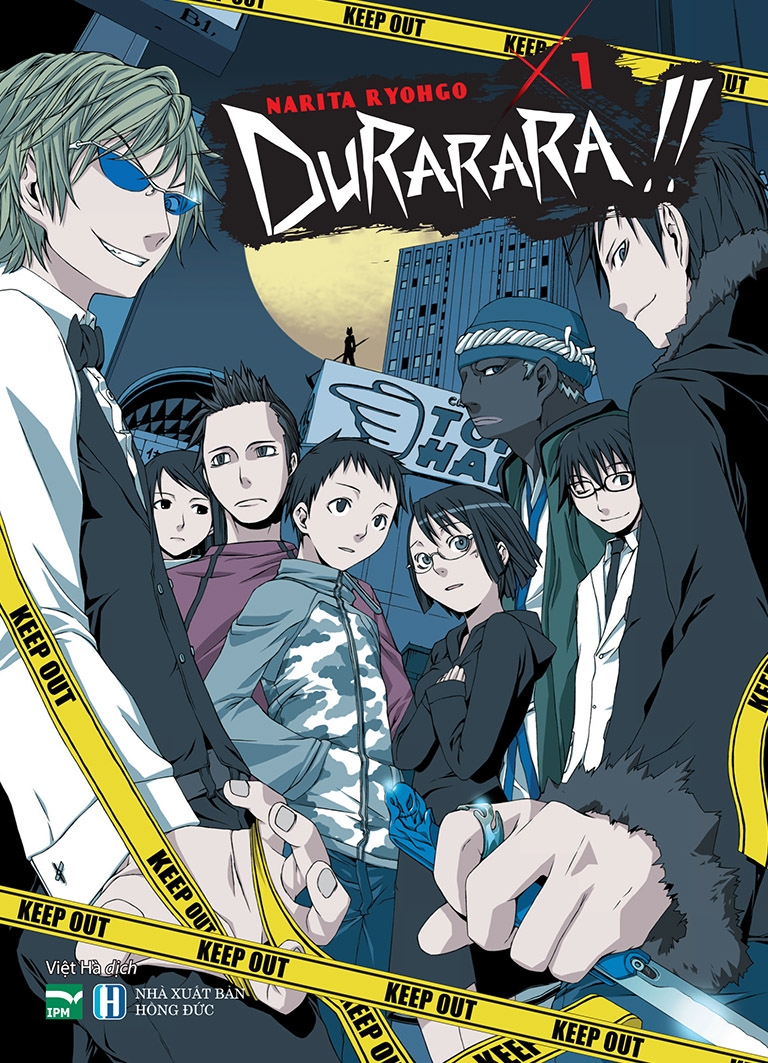 Fahasa - durarara!! - tập 1 - tặng kèm postcard in chất liệu pet
