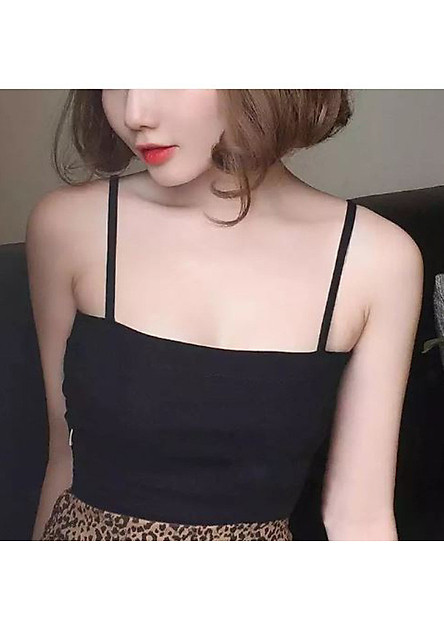 ÁO crotop 2 dây nữ - áo dây ngang lửng nữ