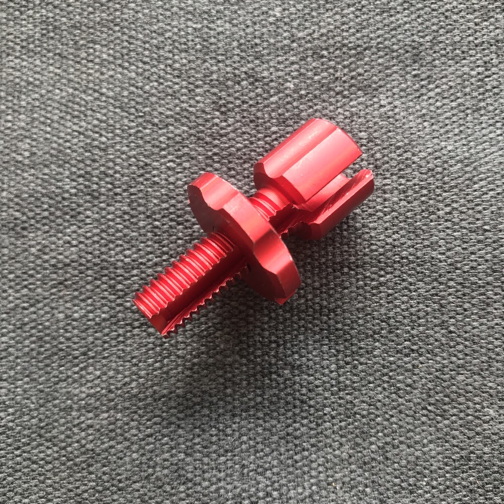 Ốc tăng chỉnh dây côn xe máy chất liệu nhôm cnc - ốc tăng chỉnh dây côn