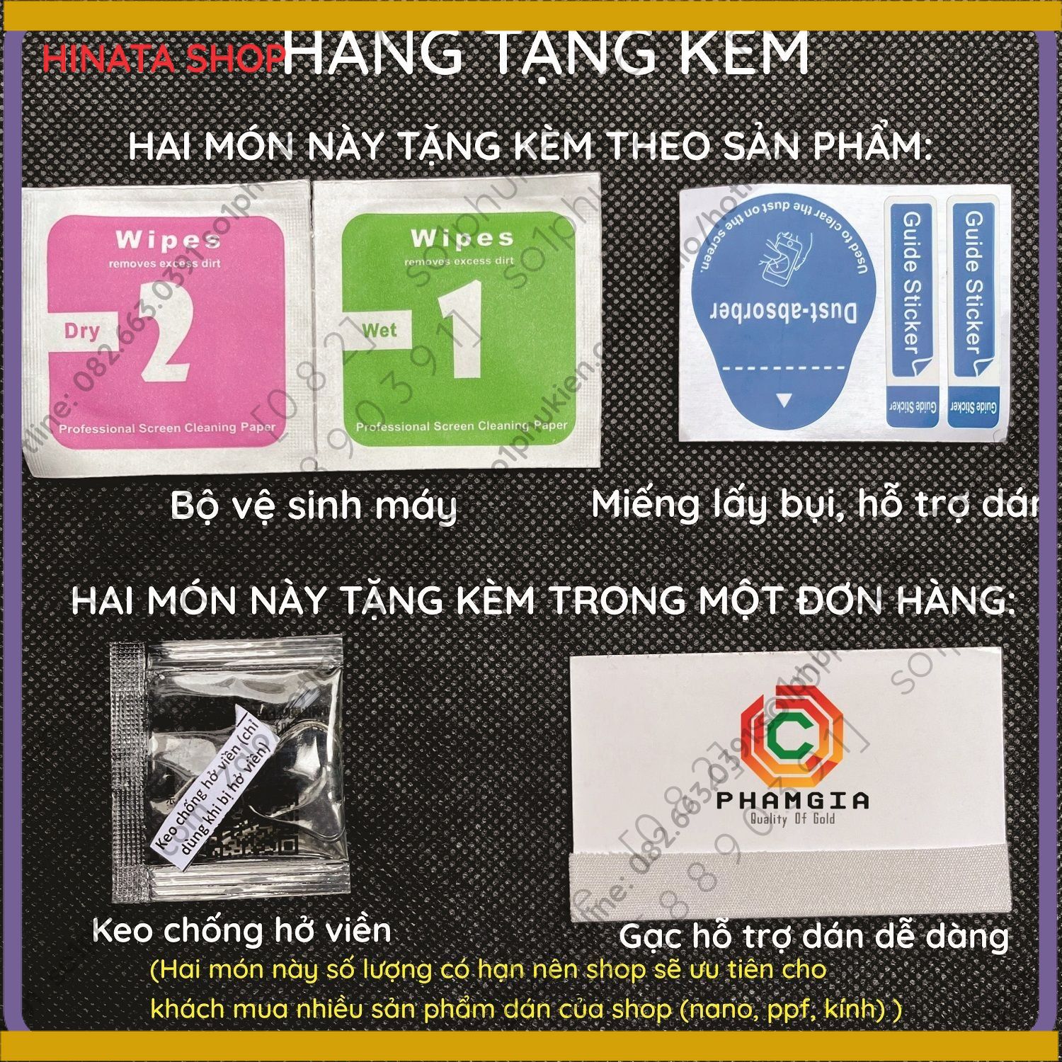 Dán Cường Lực Bphone 3 Mặt Trước/Mặt Sau