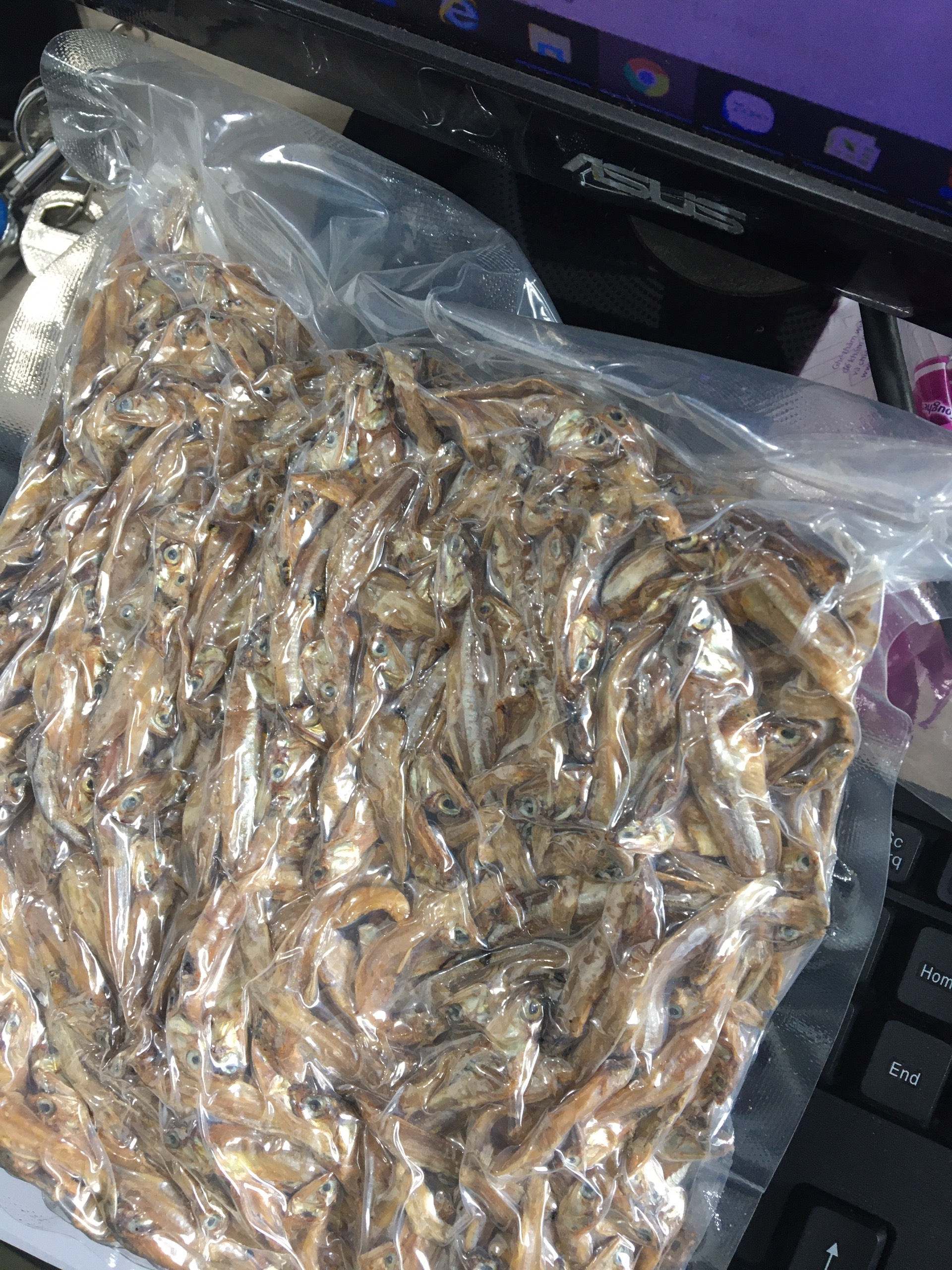 Cá Cơm Khô - Hút Chân Không - Sỉ 5kg