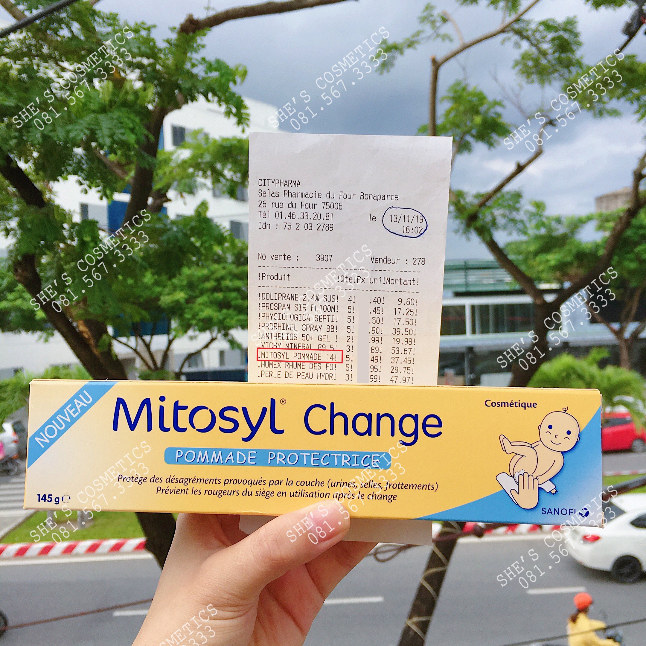 Kem đa năng Mitosyl Change nội địa Pháp