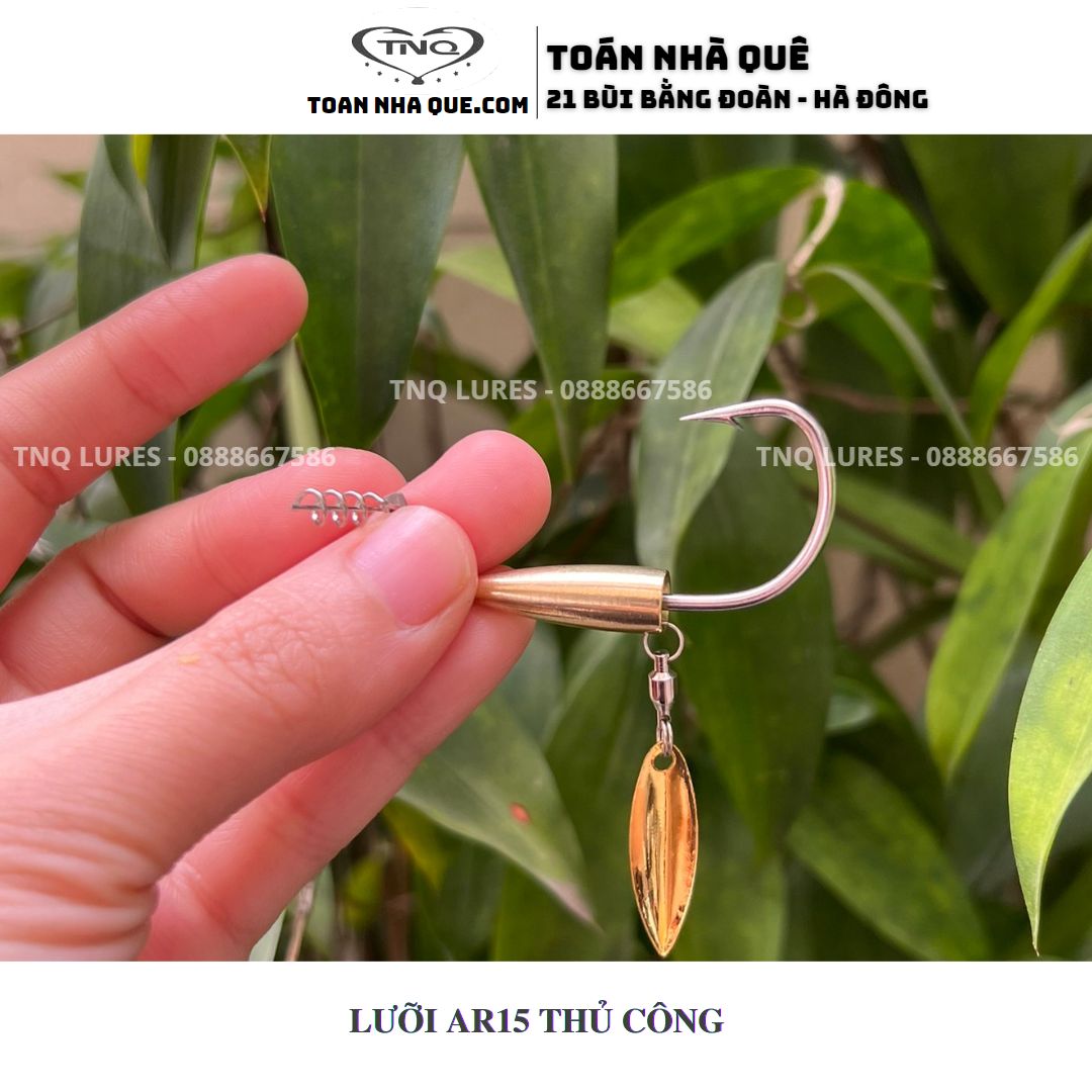 Lưỡi câu mồi mềm ar15 - 8g - 5cm