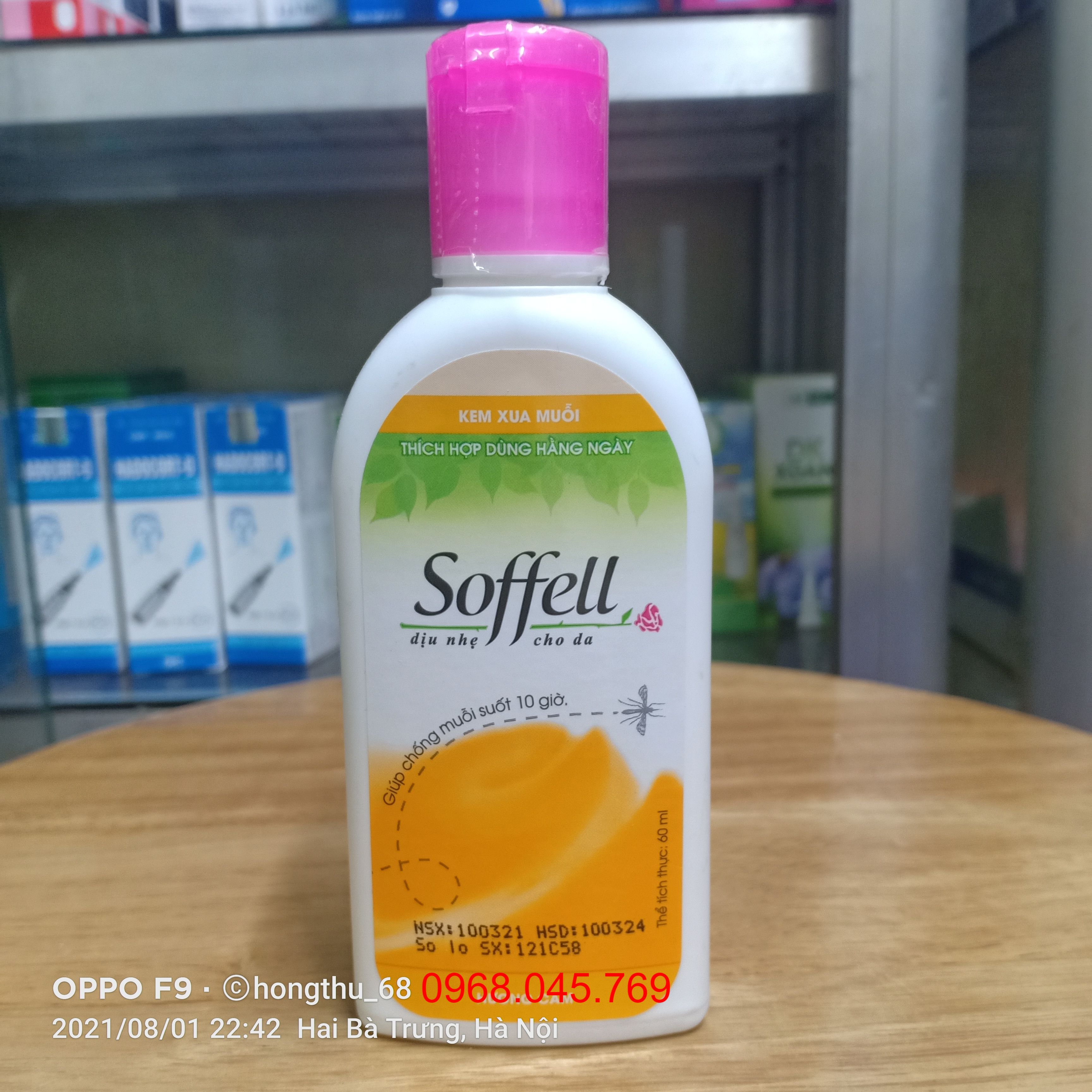 Kem chống muỗi Soffell (60ml)