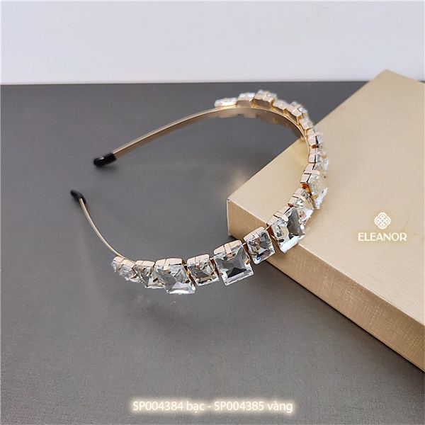 Băng đô cài tóc Eleanor Accessories cài tóc đính đá lấp lánh phụ kiện tóc 4384