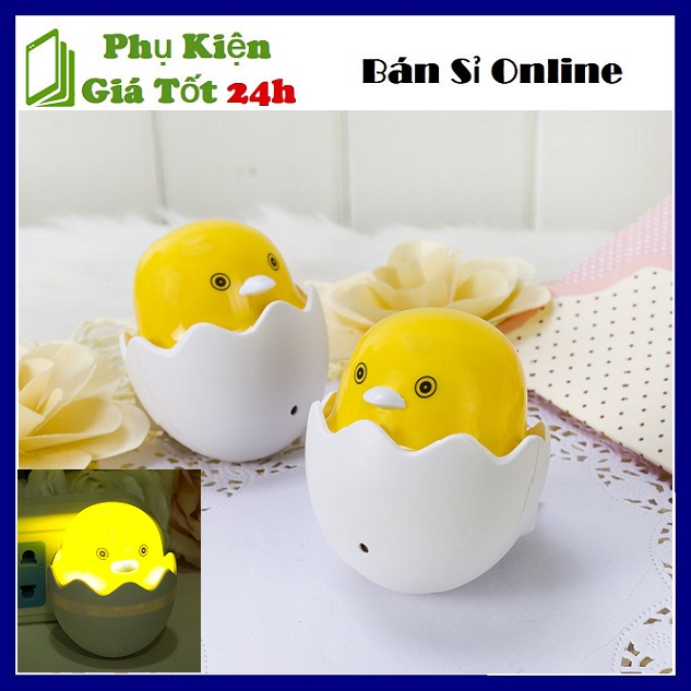 [HCM]ĐÈN NGỦ QUẢ TRỨNG TỰ ĐỘNG SÁNG KHI TRỜI TỐI [Phụ Kiện Giá Tốt 24H]