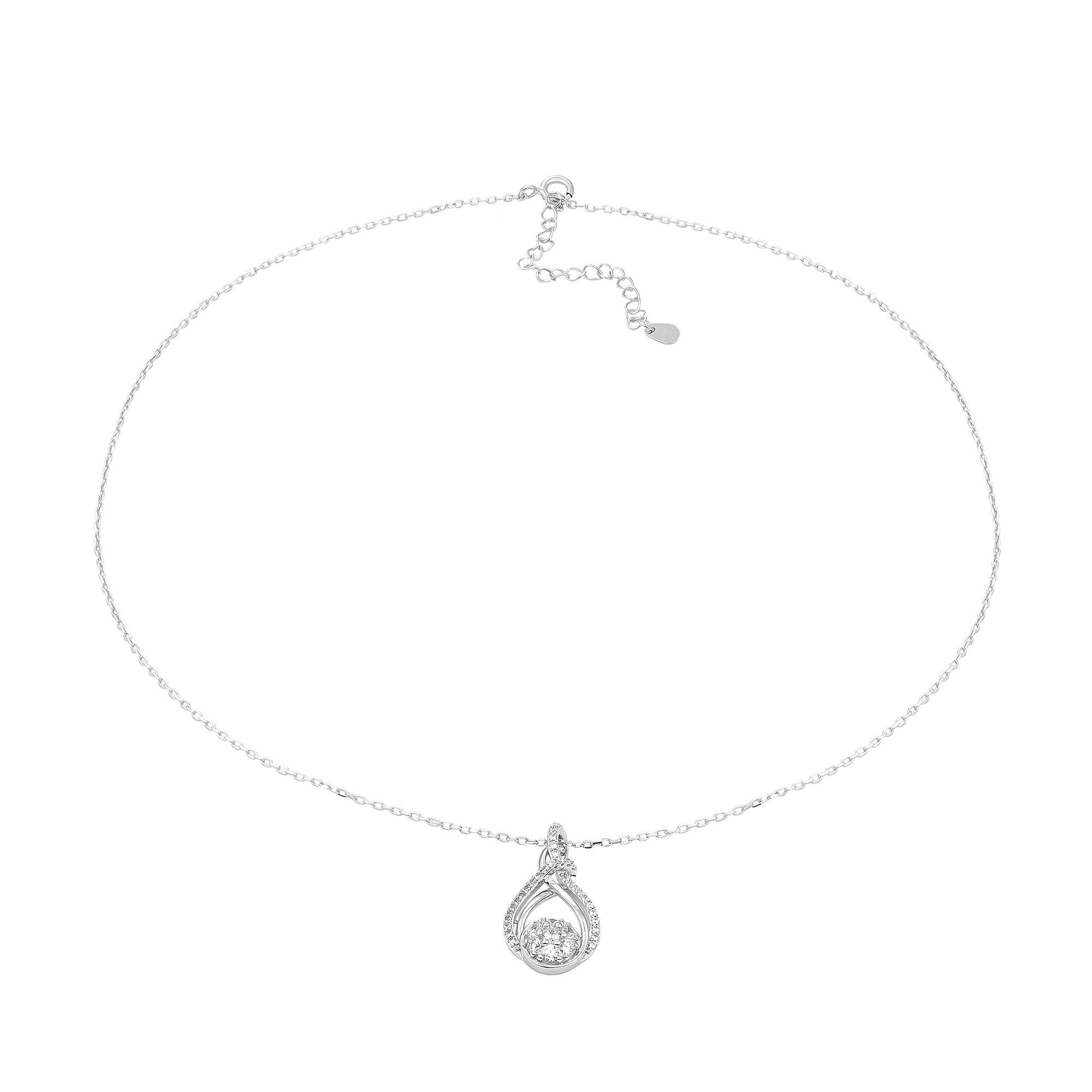 Mặt dây chuyền bạc đính ngọc trai PNJSilver hình giọt nước PFXMK000030-BO  giá rẻ nhất tháng 9/2023