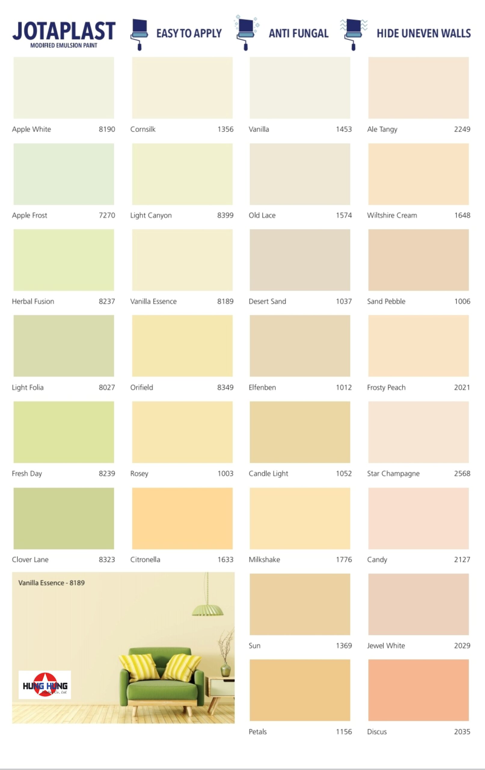 Sơn nội thất DULUX Easy Clean Dễ lon chùi 1L