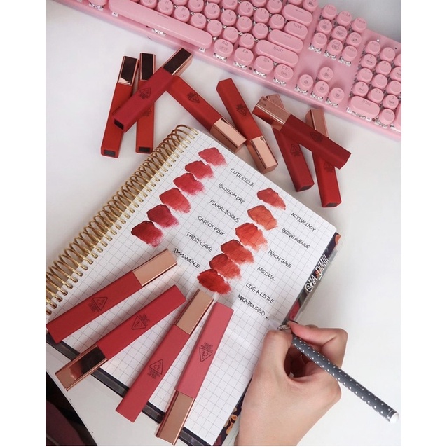 Son Kem Mịn Lì 3CE Cloud Lip Tint