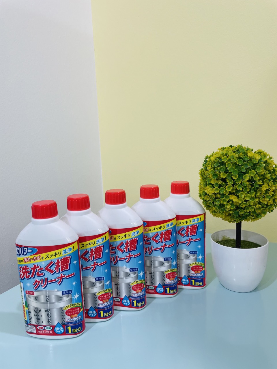 Chai nước tẩy lồng máy giặt 400ml