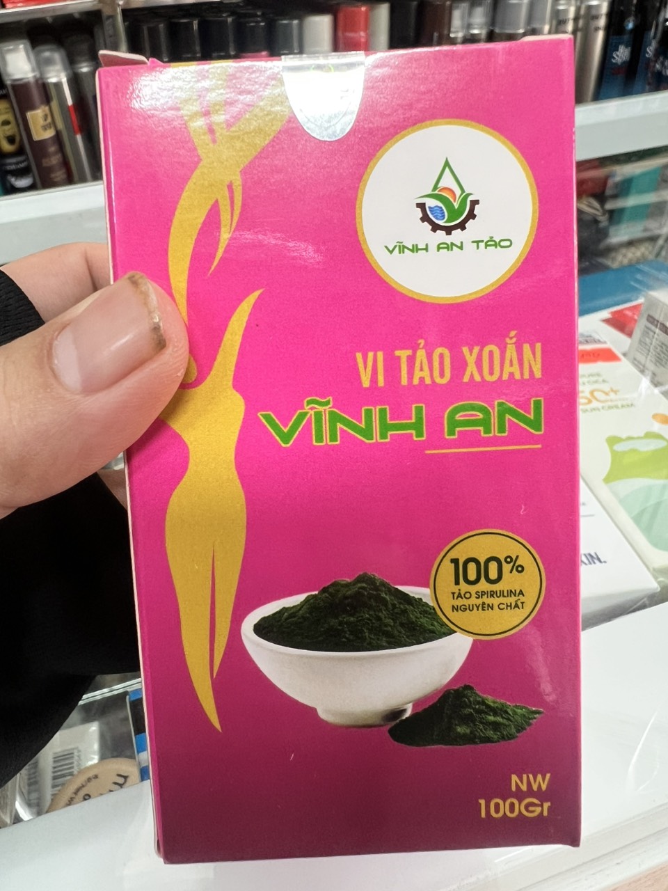 Cốm tảo xoắn Vĩnh An cao cấp 100g