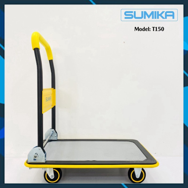 Xe đẩy hàng hóa SUMIKA T150 (tải trọng 150kg, tay cầm gấp gọn)